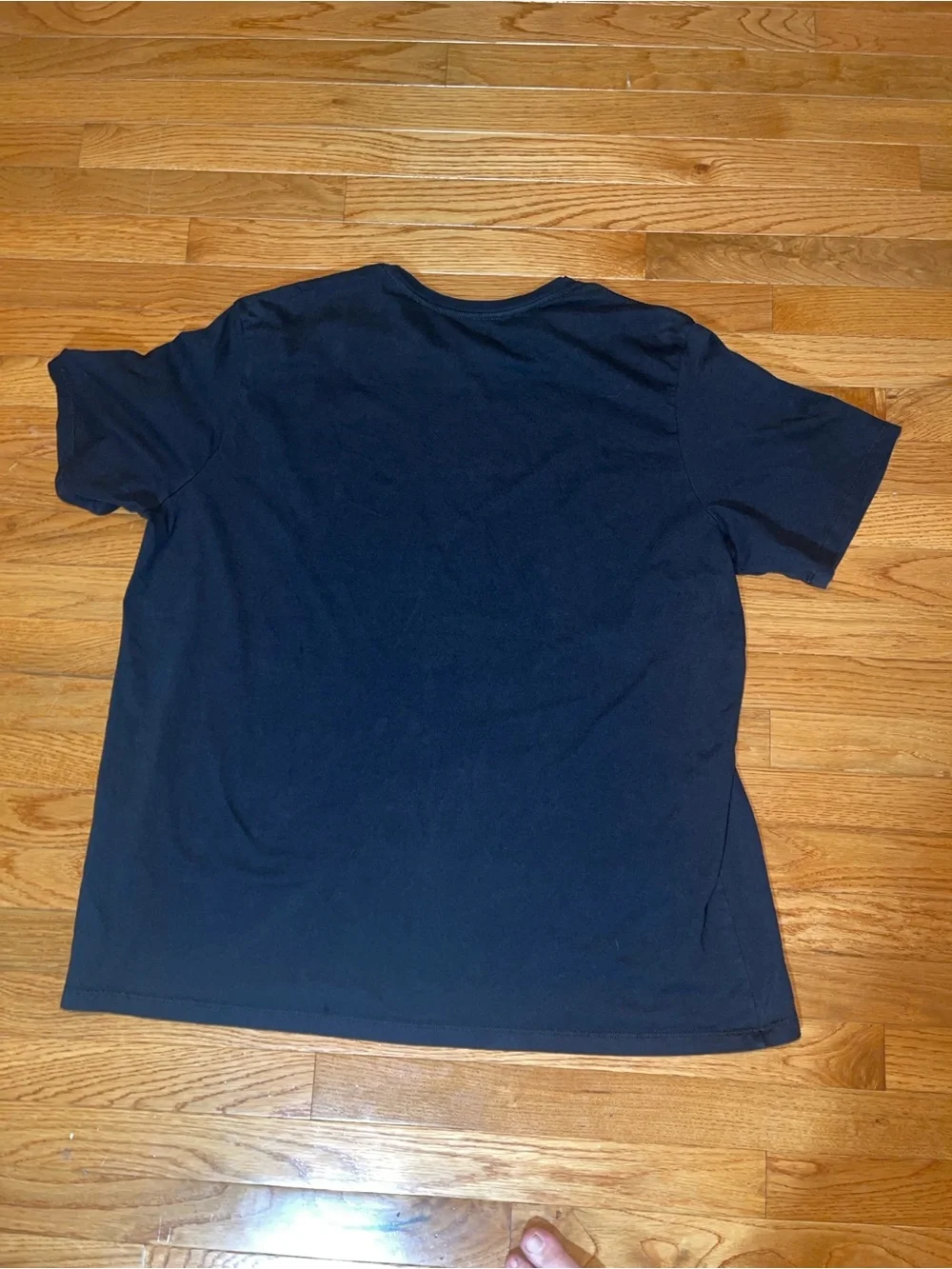 Levi's Black Short Sleeve Graphic Logo Tee with Blue & Red Accents